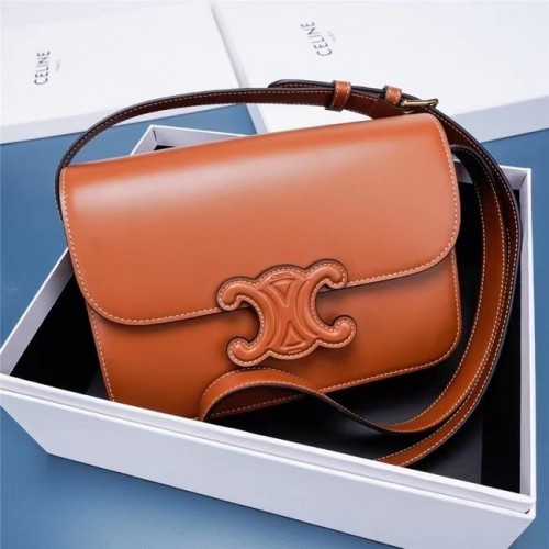 Celine GEANTĂ CLASICĂ PENTRU ADOLESCENȚI ÎN CUTIE PIELE DE VIȚEL 199223 TAR