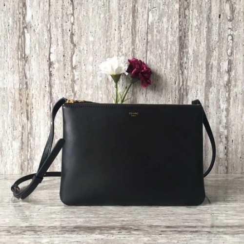 Geantă Celine Trio Crossbody Messenger C55421 Negru