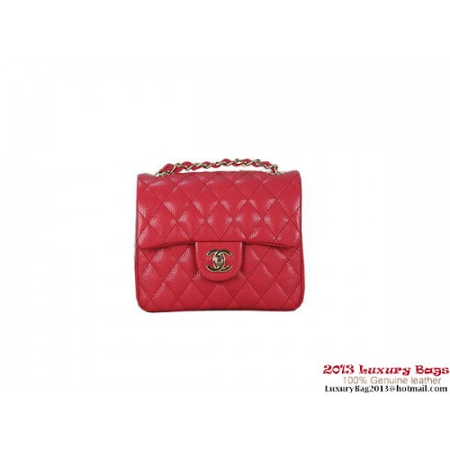 Geantă Chanel 1115 mini Classic Cannage Patterns Flap, aurie