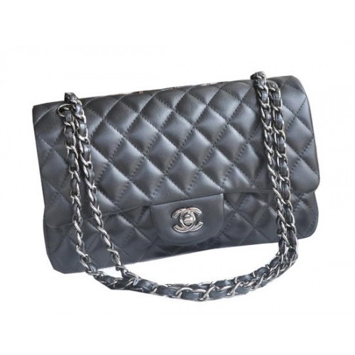 Genți Chanel Seria 2.55 Piele de oaie A1117 Negru