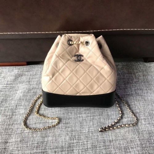 Rucsac Chanel 2018 Original din piele de vițel 81229 Camel