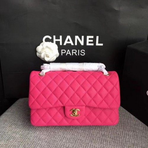 Genți Chanel seria 2.55 cu clapă, piele de căprioară originală A1112 roz
