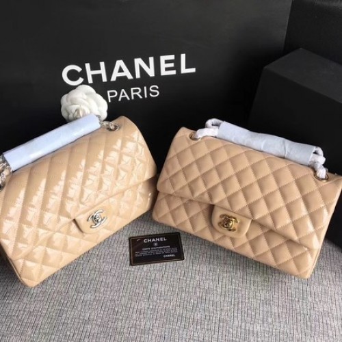 Genți Chanel 2.55 Series Flap Leather Original A1112 Apricot
