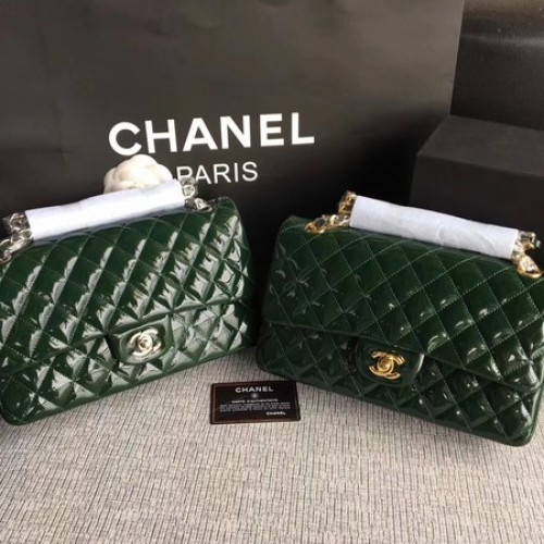 Genți Chanel 2.55 Series Flap Leather Original A1112 Green