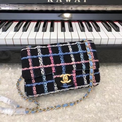 Chanel CLASSIC HANDBACK A01116 blackgold