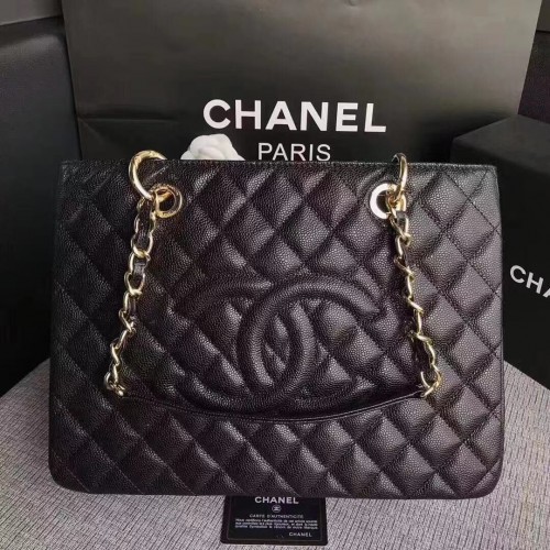 Geantă Chanel Caviar din piele de vițel 20995 neagră