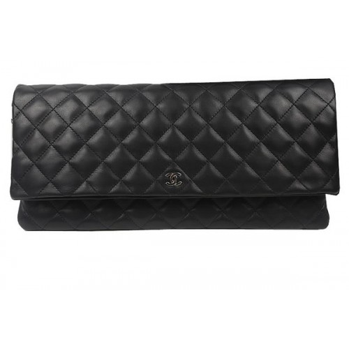 Clutch Chanel Original Sheepskin Leather A82087 Negru
