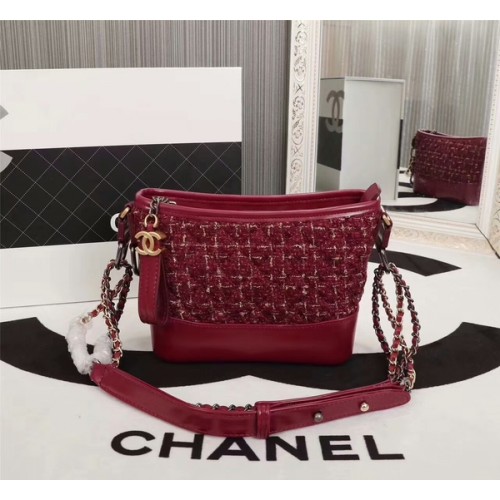 Geantă de umăr Chanel Gabrielle Mini 8122 Roșie