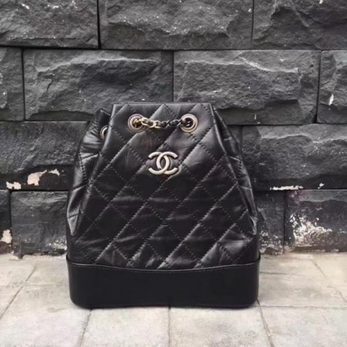 Geantă Chanel Hobo Original Sheepskin A92994 Negru