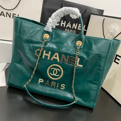 Chanel GEANTĂ MARE DE CUMPĂRĂTURI A66941 verde