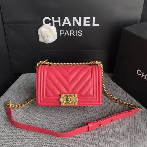 Geantă de umăr Chanel Le Boy Flap, piele originală Caviar P67085, cataramă aurie roz