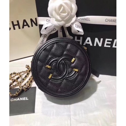 Clutch Chanel Original cu lanț A81599 negru
