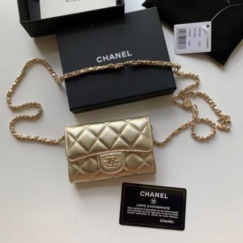Chanel Original Grained Calfskin Pocket 81081 auriu