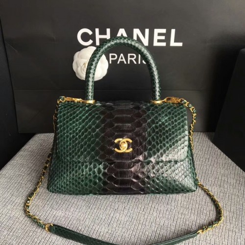 Geantă Chanel Original Python din piele 8119H