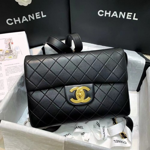 Geantă Chanel Original din piele AS2655 Negru