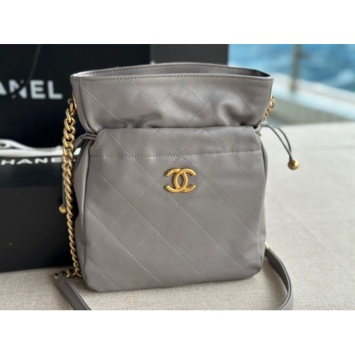 Chanel PUNGĂ MICĂ DE CUMPĂRĂTURI AS2985 gri