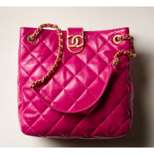 Chanel PUNGĂ MICĂ DE CUMPĂRĂTURI AS3477 Fuchsia