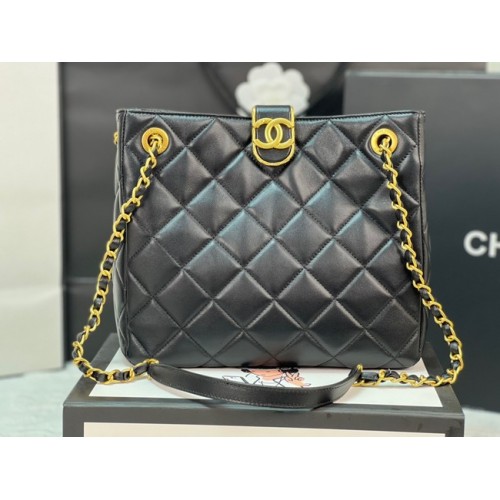 Chanel PUNGĂ MICĂ DE CUMPĂRĂTURI AS3477 neagră