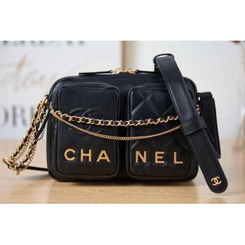 Genți de umăr Chanel AS2924 negre
