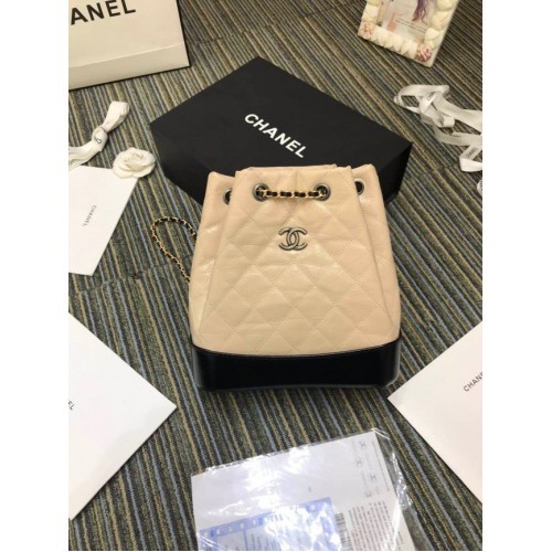 Rucsac mic Chanel Gabrielle A94485 Bej și negru