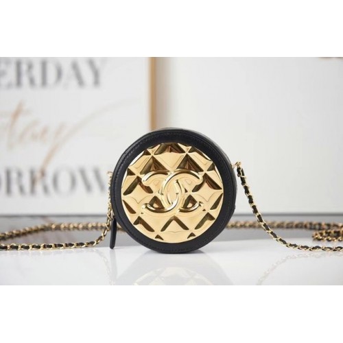 Geantă de umăr din piele Chanel AP2388 neagră