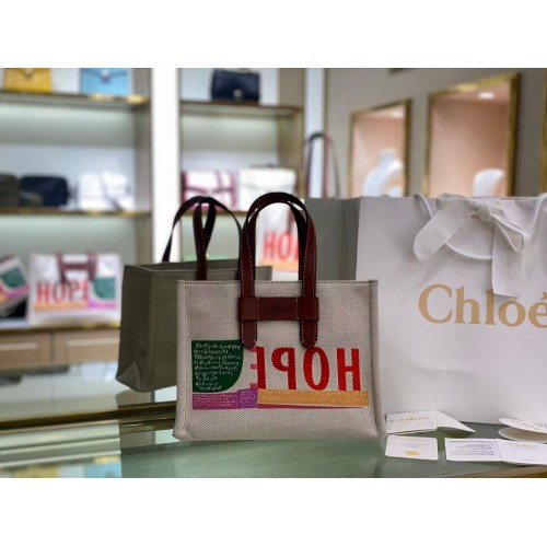 Piele textilă Chloe 6C013 maro