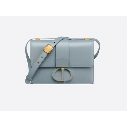 DIOR 30 MONTAIGNE GEANTĂ Cloud Blue Box Piele de vițel M9203UM
