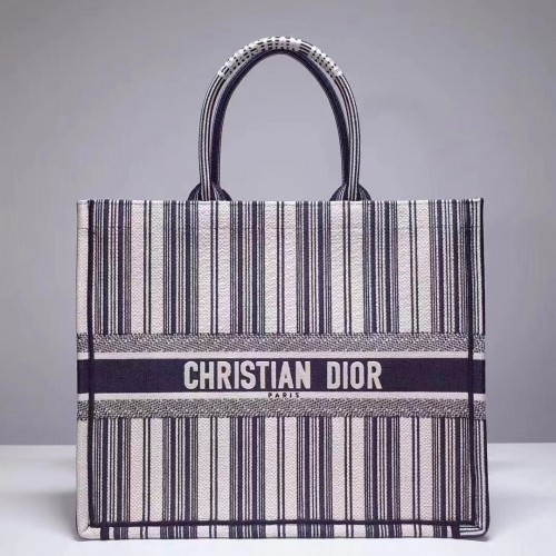 GEANT TOTE BOOK DIOR TOILE DE JOUY M1287ZT Albastru