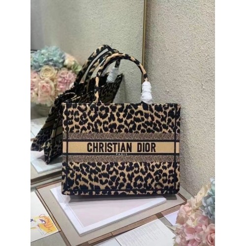 DIOR BOOK TOTE bej multicolor Mizza brodat M1287ZRHM