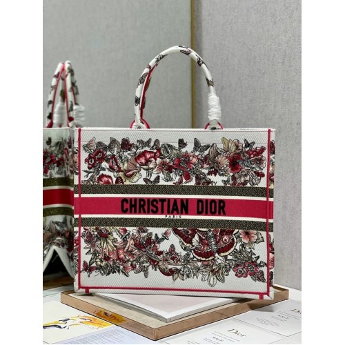 DIOR BOOK TOTE Broderie C1211L-2