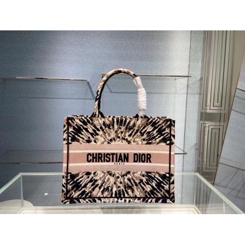 DIOR PULSAR MIC DIOR BOOK TOTE Cravată multicoloră Dior Broderie C1296-2