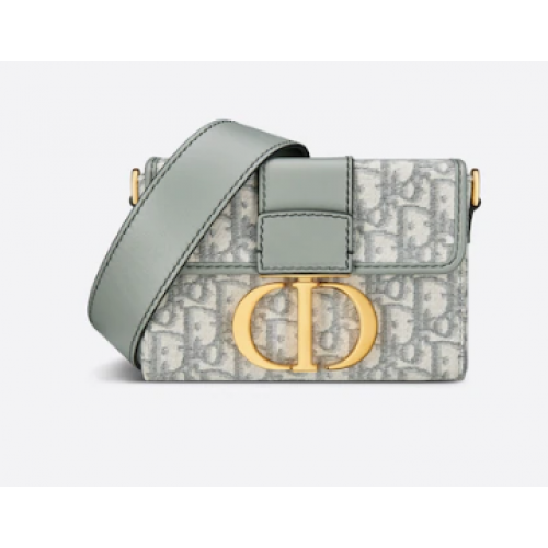 Dior 30 MONTAIGNE BOX BAG Oblique Jacquard M9204UT Gri