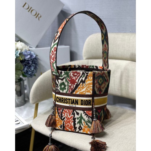 D-BUBBLE BUCKET BAG M1276V Portocaliu