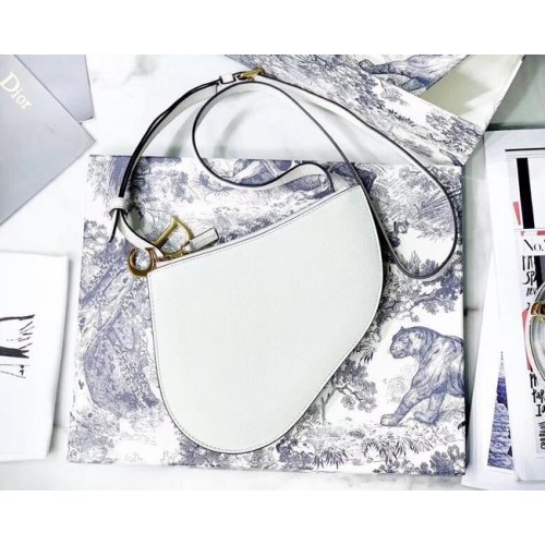 Dior SADDLE CALFSKIN CLUTCH S5642 alb