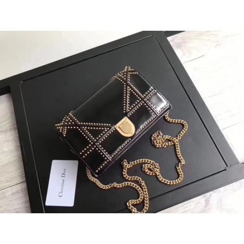 Geantă Dior Diorama Original Leather CD3709 Negru