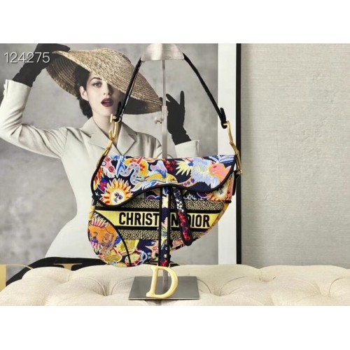 Dior SADDLE BAG Broderie M0446