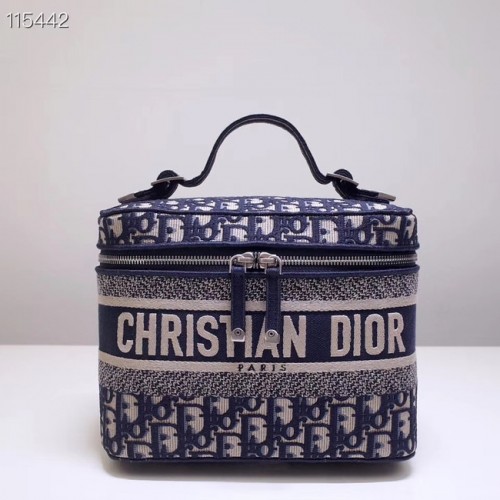 Geantă cosmetică Dior SADDLE DENIM CANVAS 5698