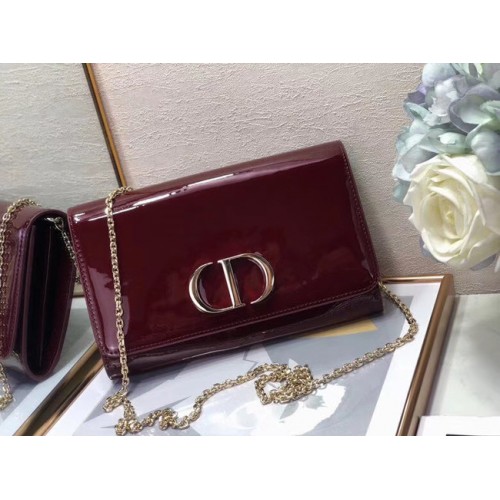 Geantă de mână Dior din piele M9205 Burgundy
