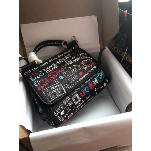 Dolce Gabbana SICILY Bag din piele de vițel 4136-16