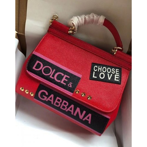 Dolce Gabbana SICILY Bag din piele de vițel 4136-17