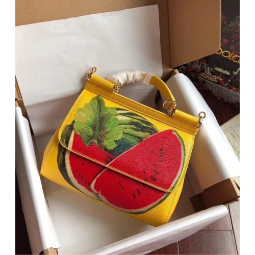 Dolce Gabbana SICILY Bag din piele de vițel 4136-21