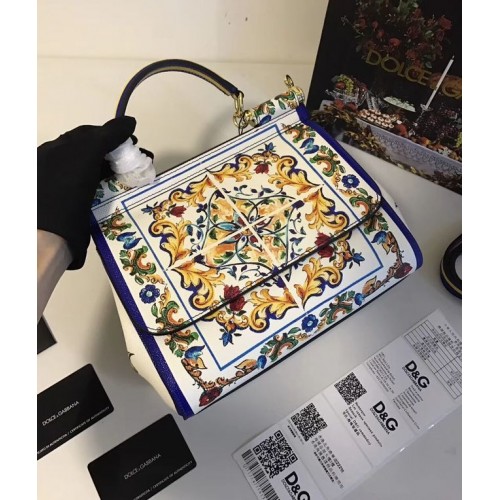 Dolce Gabbana SICILY Bag din piele de vițel 4136-25