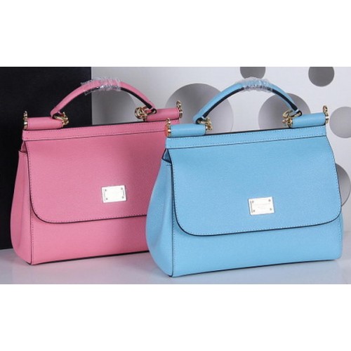 Dolce Gabbana Geantă tote din piele de vițel SICILY BB4136