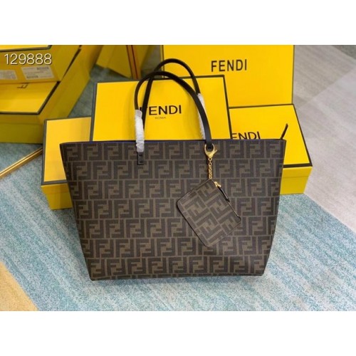 Geantă din material textil FENDI 69555 albastră