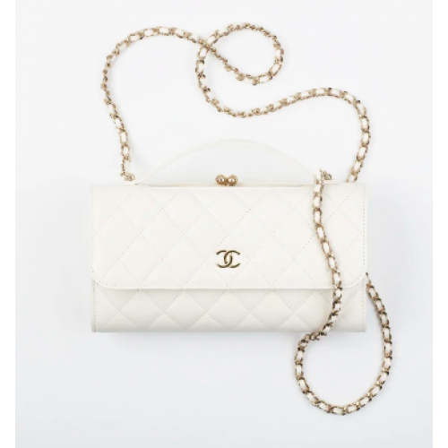 SUPORT TELEFON CU CLAPETĂ ȘI LANȚ AS2875 ALB