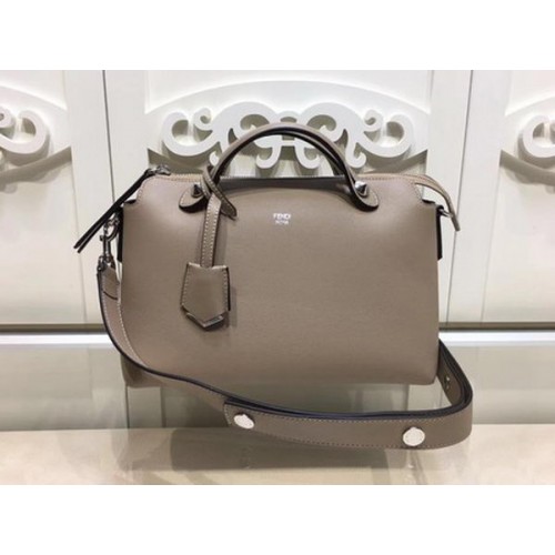 Geantă Fendi BY THE WAY Original Calfskin Leather F21790 Gri