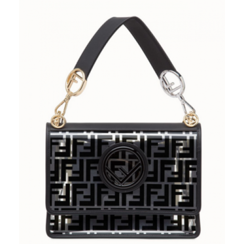 Geantă tote Fendi KAN IF PU 8BT284A neagră