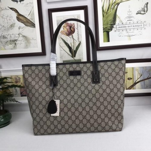 Geantă Gucci GG Imprime 211137 Maro