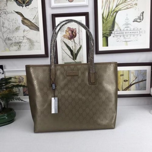 Geantă Gucci GG Imprime Tote Bag 211137 Auriu
