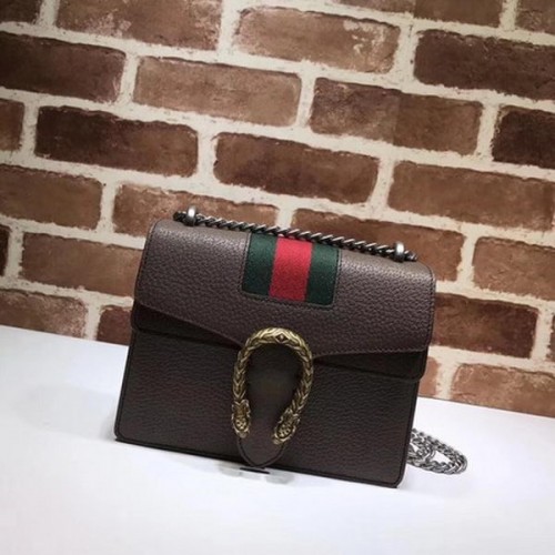 Geantă de umăr Gucci Mini Dionysus din pânză GG 421970 Neagră